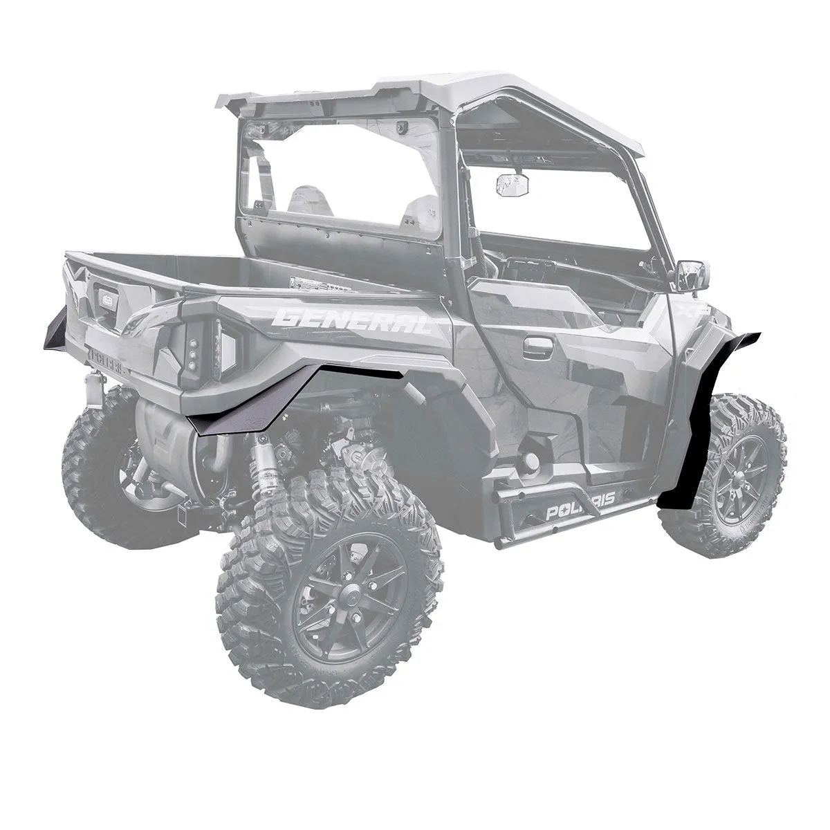 2020-2025 Polaris General XP 1000 Ultra Max Coverage Fender Flares