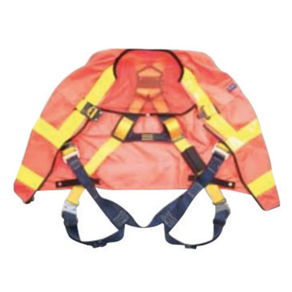 3M  DBI-SALA 2X Delta  Hi-Viz Orange Full Body Workvest Style Harness With Back D-Ring, Pass-Thru Chest And Leg Strap Connection