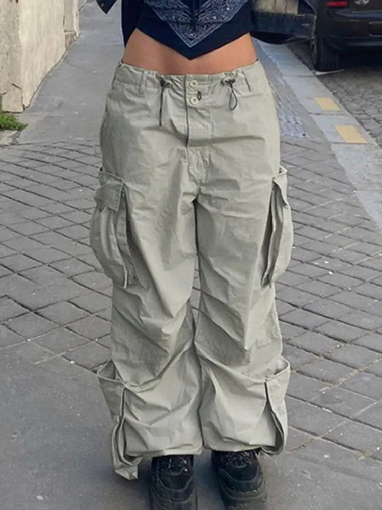 Amy Fashion - Baggy Y2K Cargo Pants