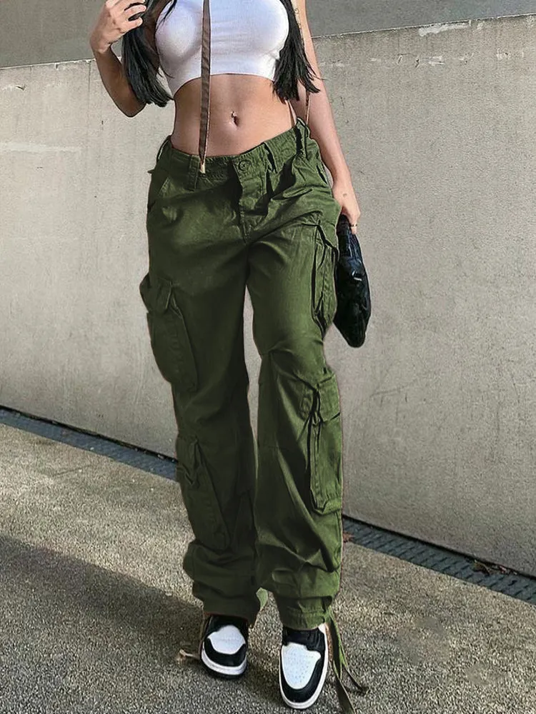 Amy Fashion - Baggy Y2K Cargo Pants