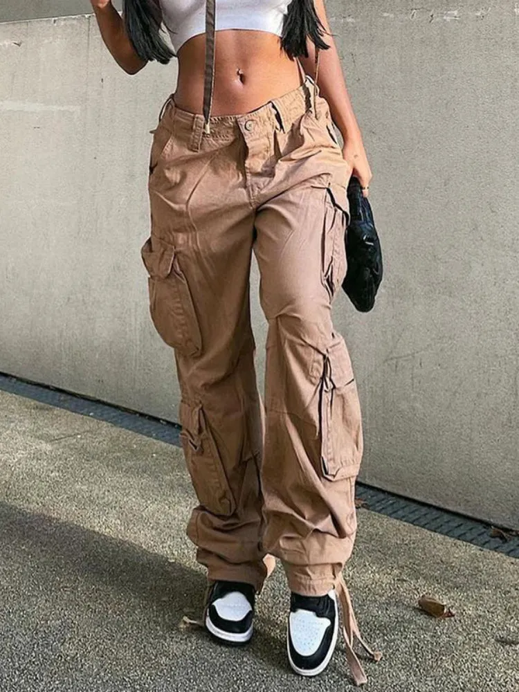 Amy Fashion - Baggy Y2K Cargo Pants