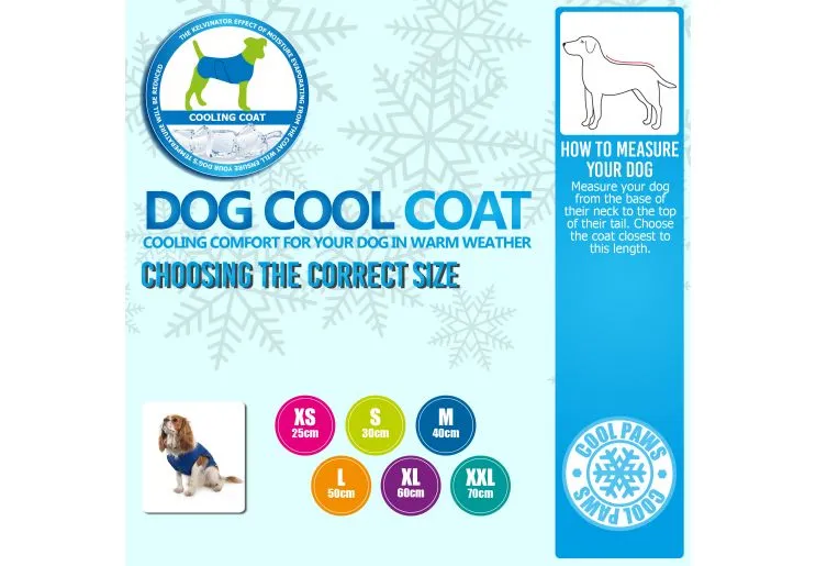 Ancol - Cooling Dog Vest Coat - Large