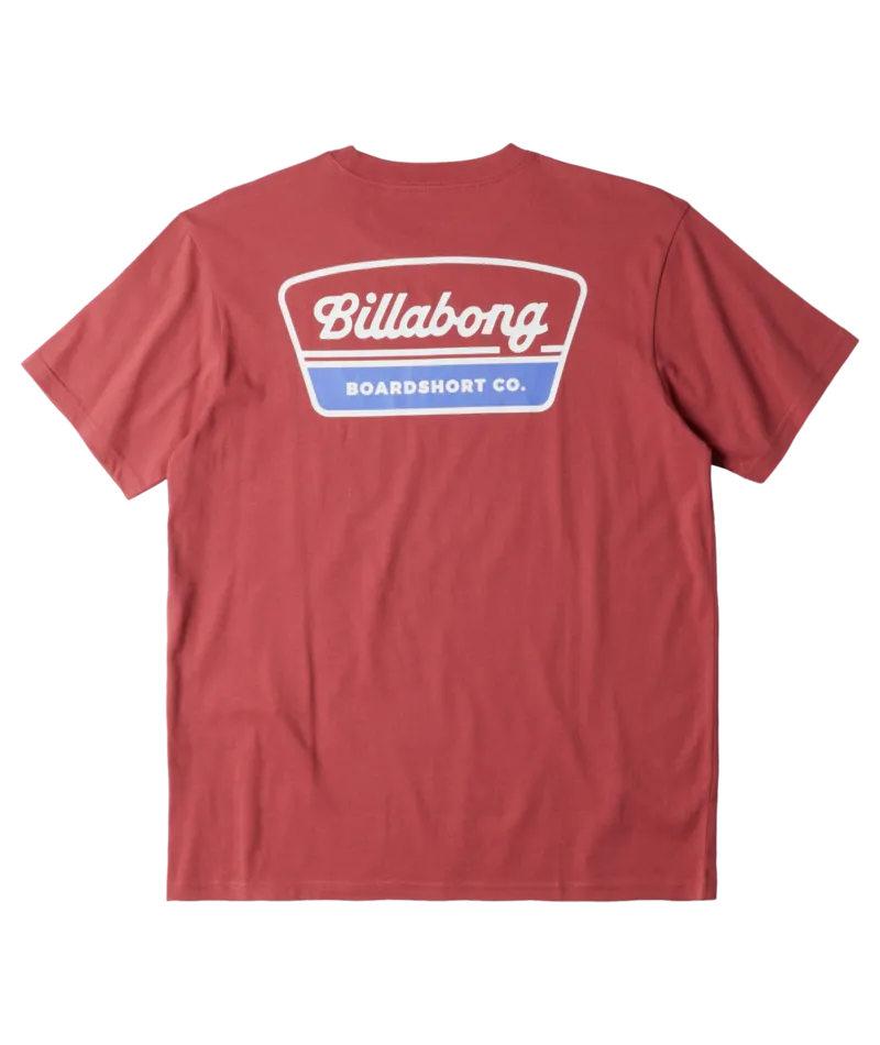 Billabong Mens Walled Short Sleeve T-Shirt