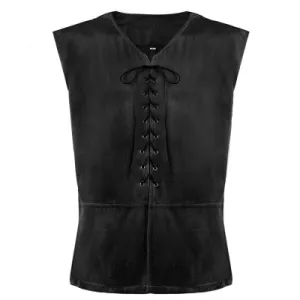 Black Medieval Vest