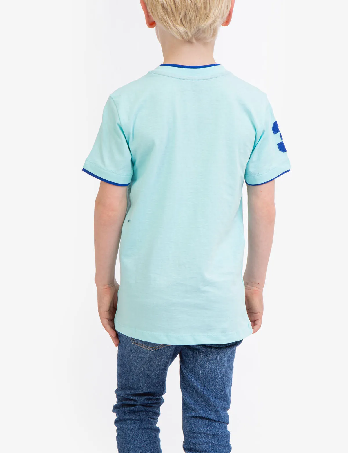 BOYS BASIC V-NECK T-SHIRT