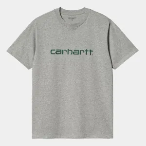 Carhartt WIP Script T-Shirt Grey Heather - Chervil