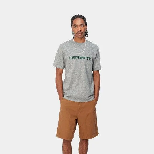 Carhartt WIP Script T-Shirt Grey Heather - Chervil