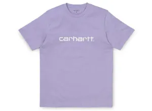 CARHARTT WIP  S/S SCRIPT T-SHIRT (LAVENDER)