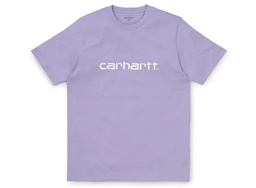 CARHARTT WIP  S/S SCRIPT T-SHIRT (LAVENDER)