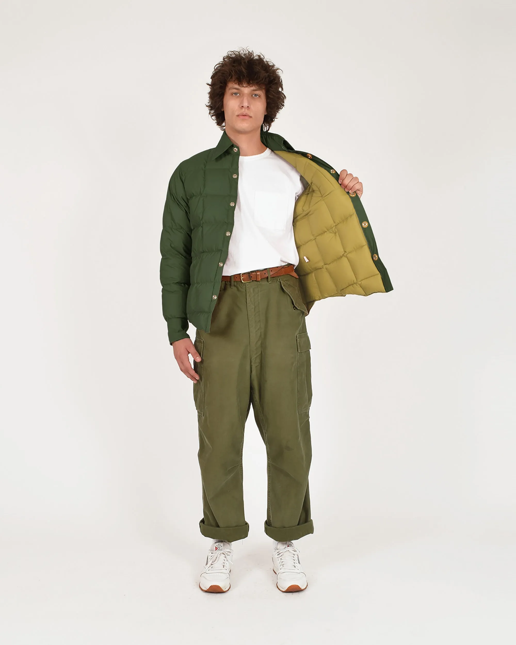 Down Shirt - Olive