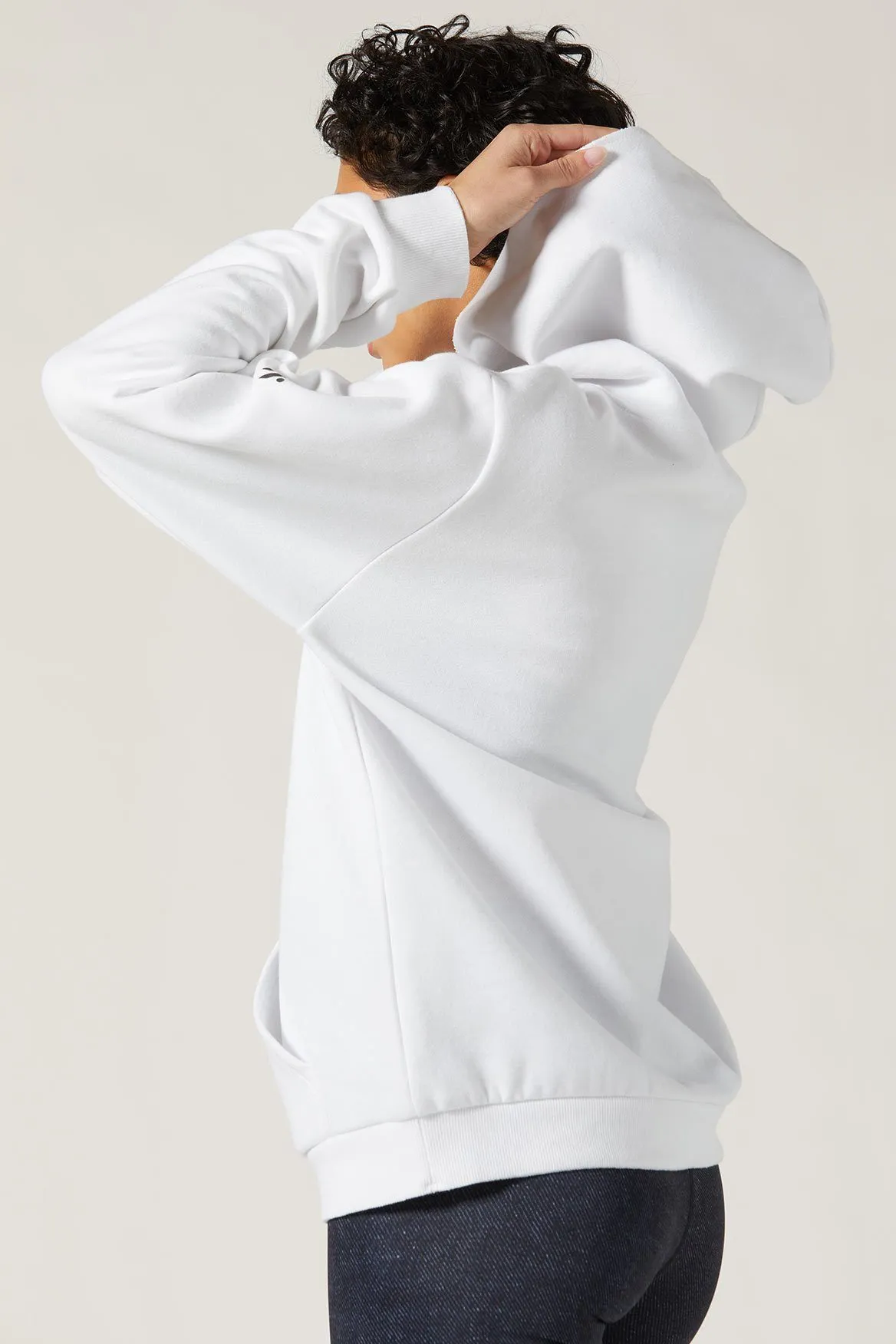 Driver Relaxed Hoodie Bright White