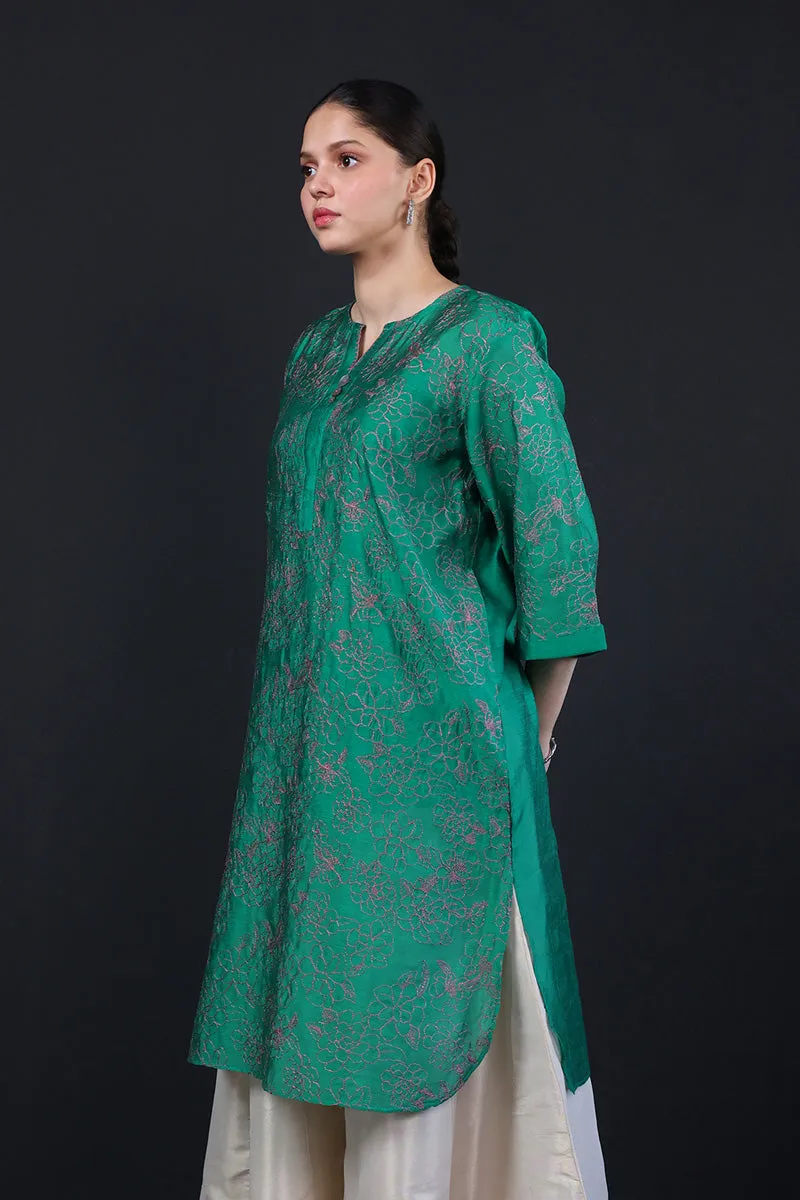 Fleur Amour Embroidered Kameez