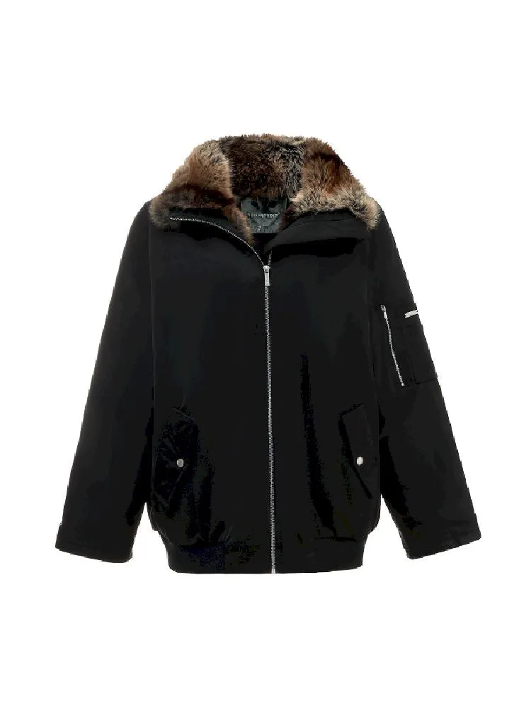 Gradient Spell Fur Down Jacket【s0000010661】