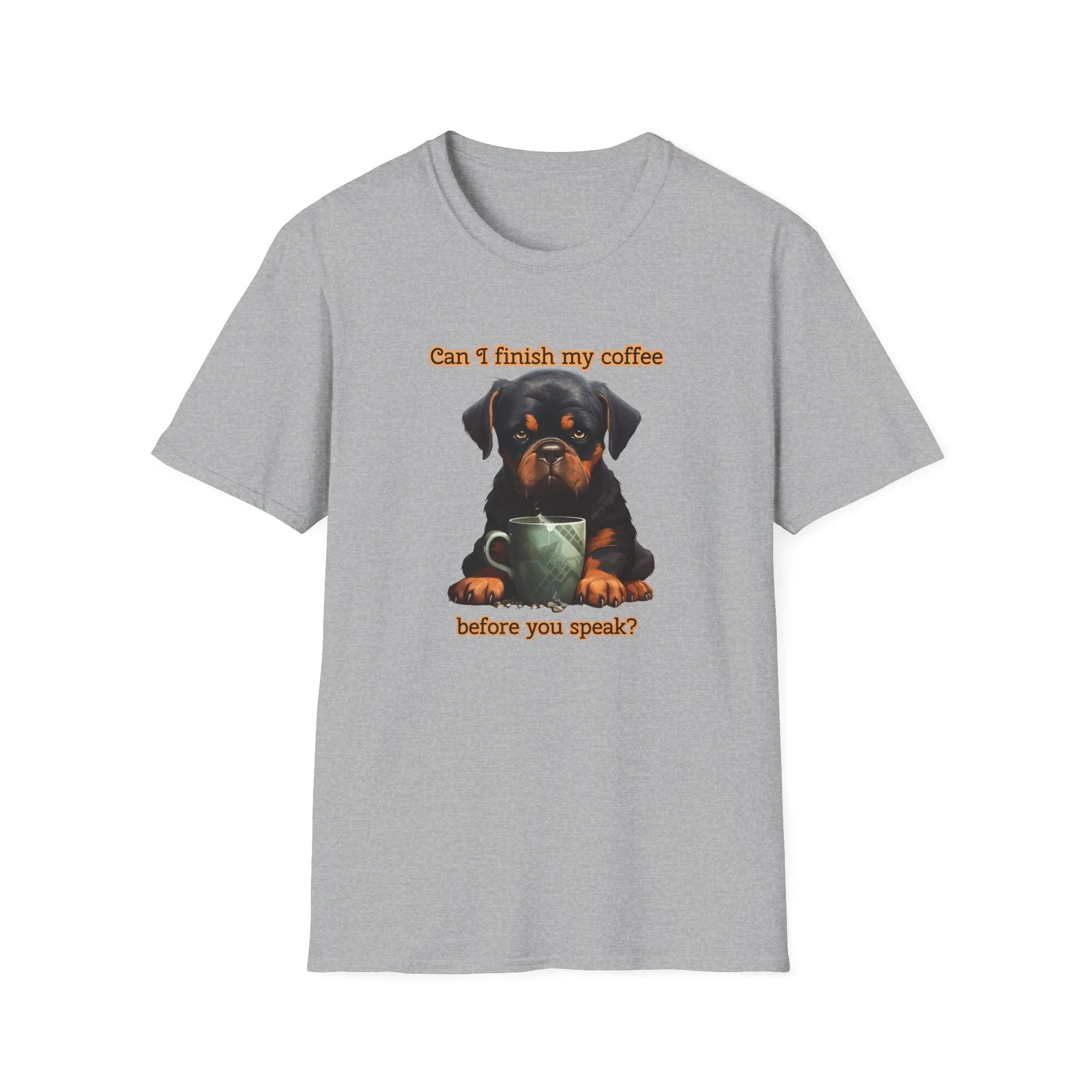 Grumpy Dog Unisex Softstyle T-Shirt