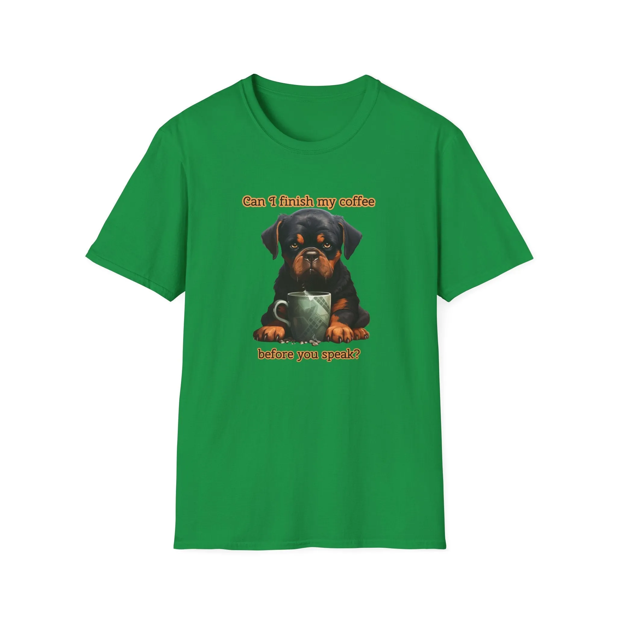 Grumpy Dog Unisex Softstyle T-Shirt