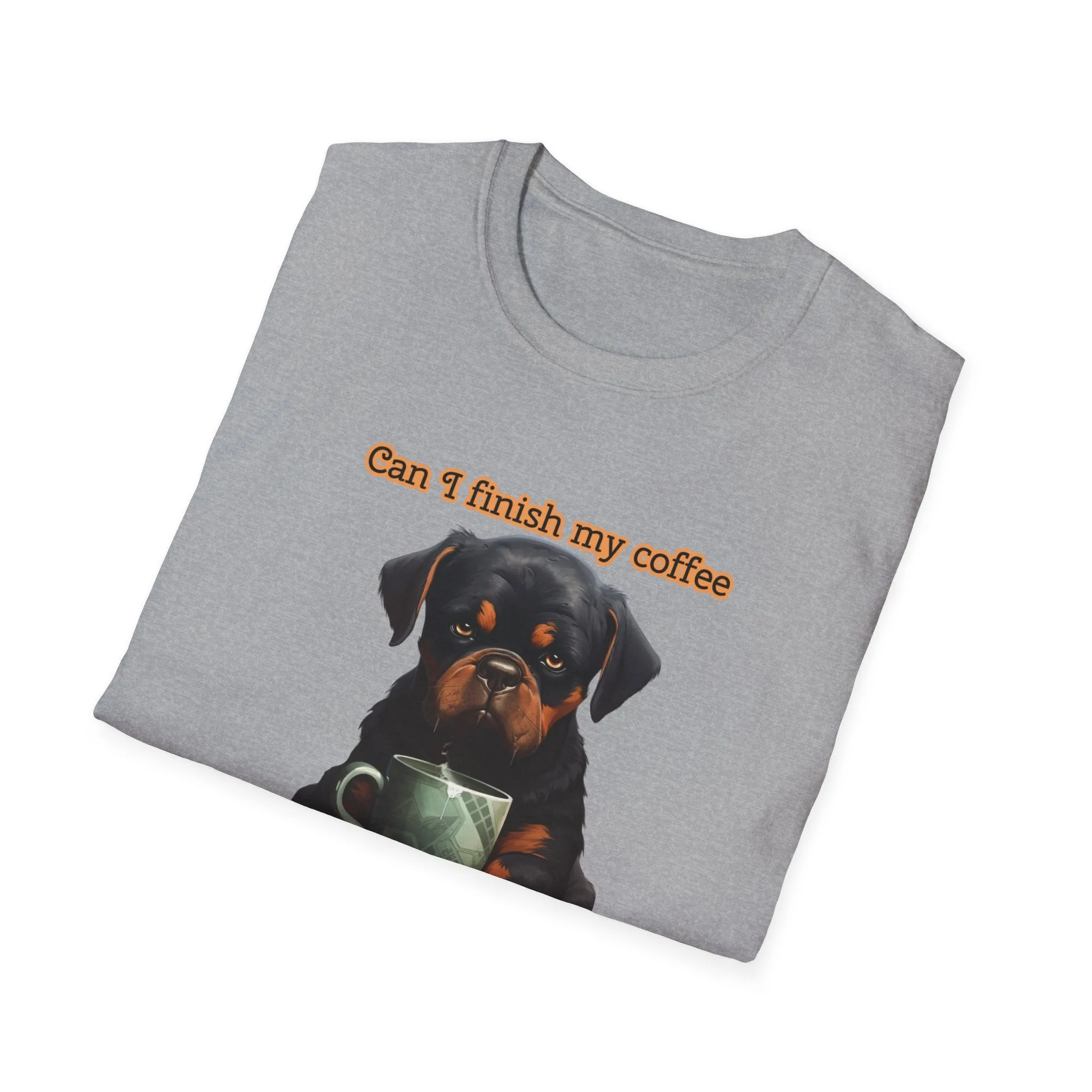 Grumpy Dog Unisex Softstyle T-Shirt