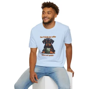 Grumpy Dog Unisex Softstyle T-Shirt