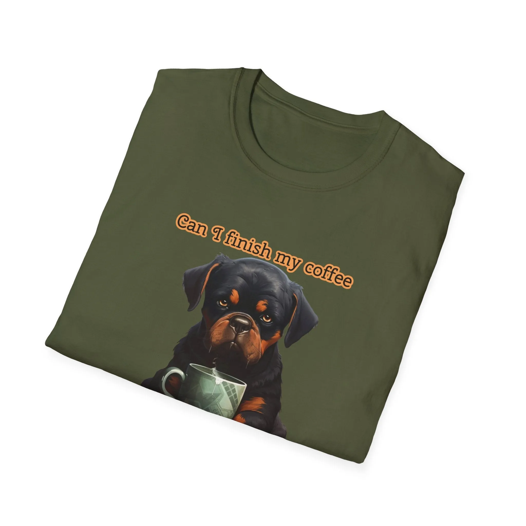 Grumpy Dog Unisex Softstyle T-Shirt