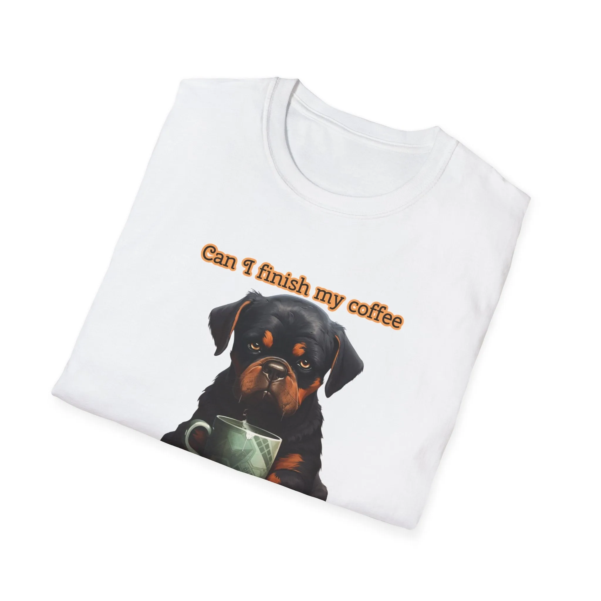 Grumpy Dog Unisex Softstyle T-Shirt