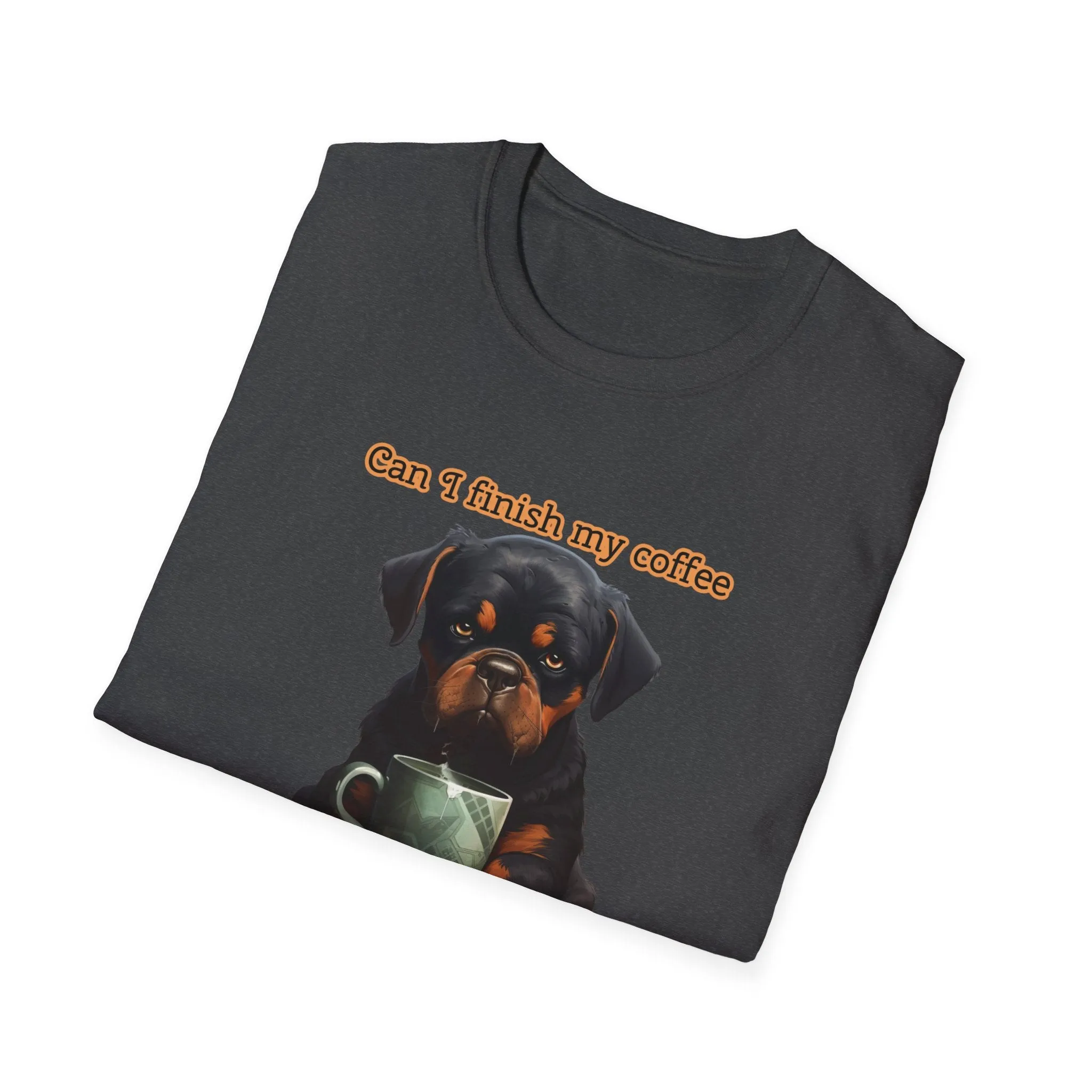 Grumpy Dog Unisex Softstyle T-Shirt