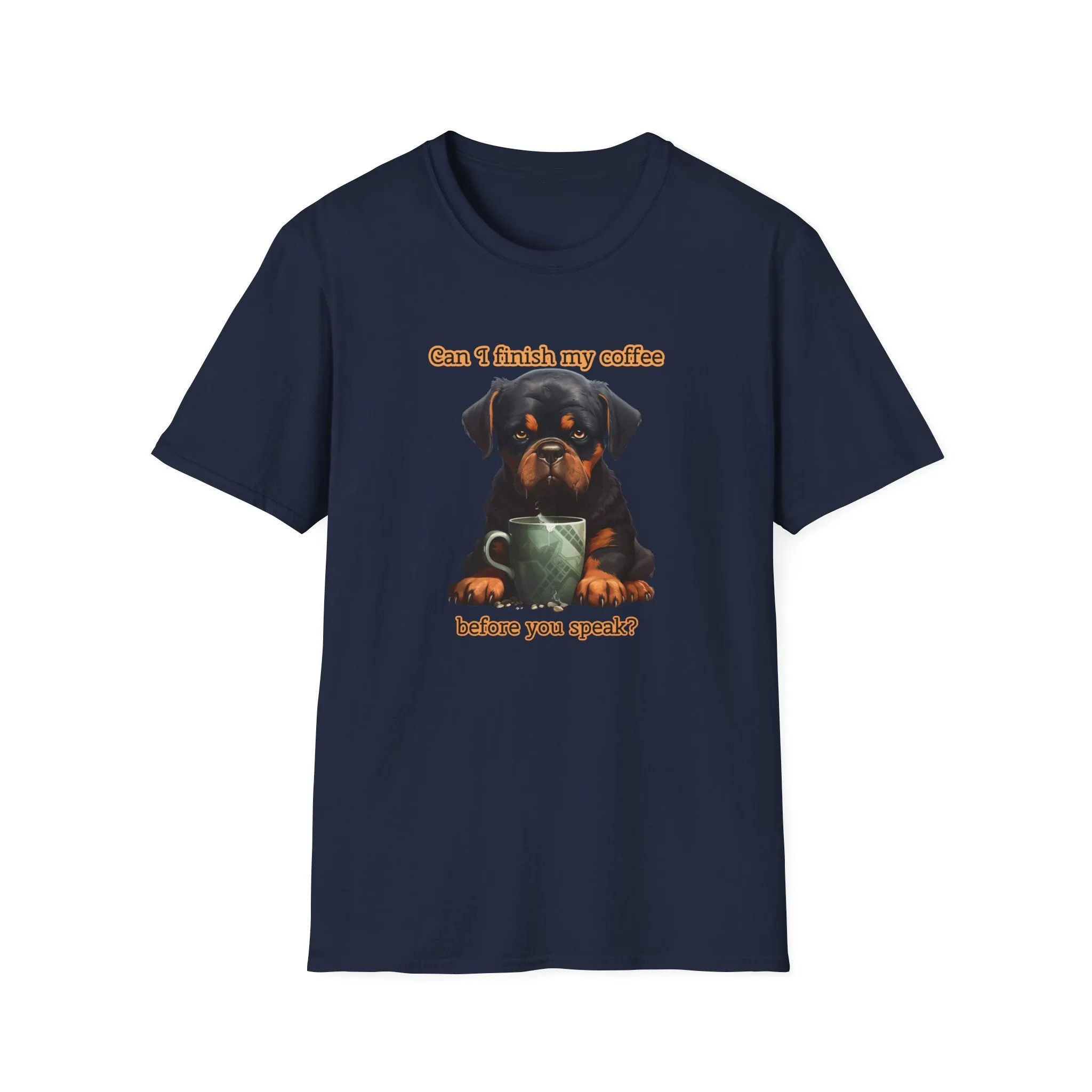 Grumpy Dog Unisex Softstyle T-Shirt