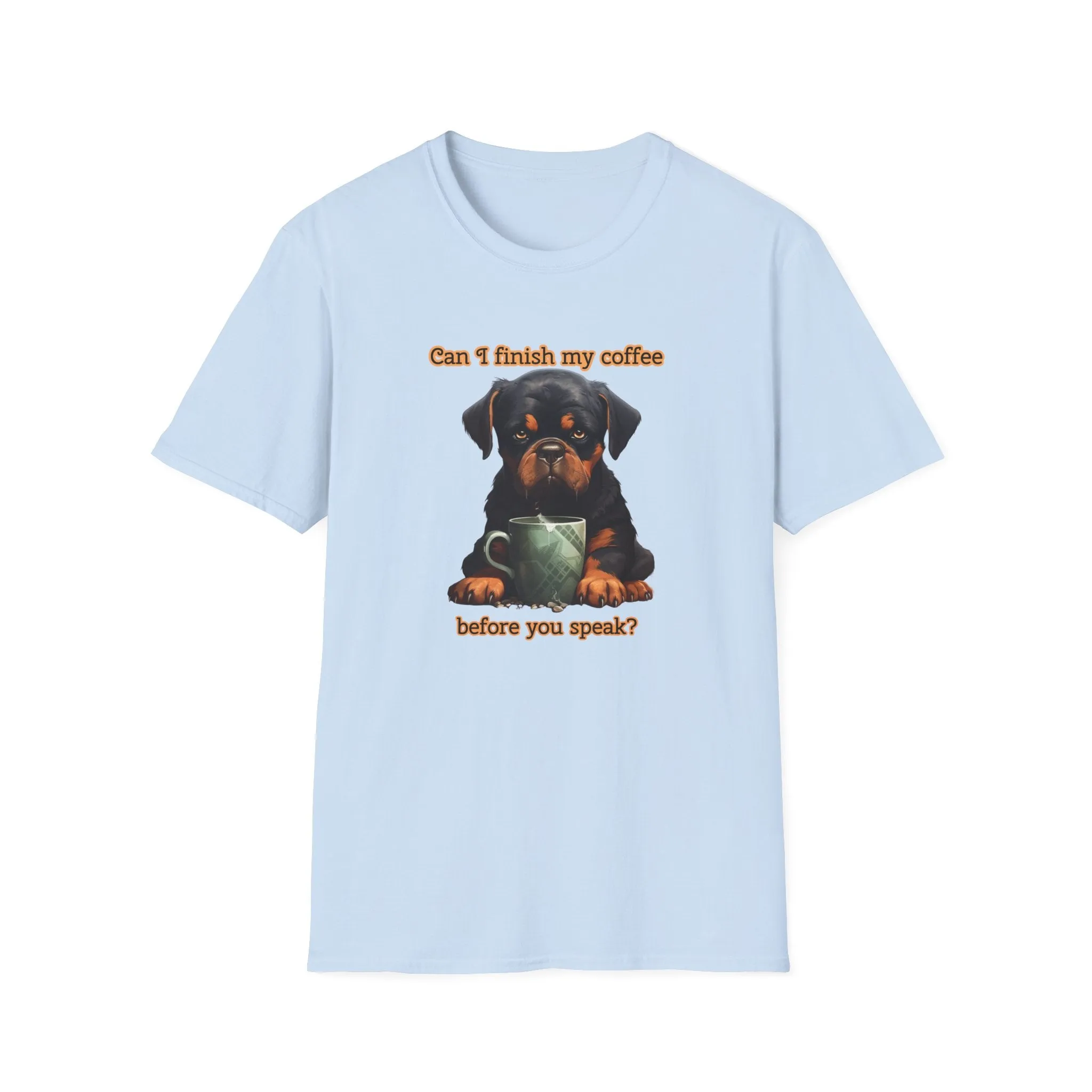 Grumpy Dog Unisex Softstyle T-Shirt