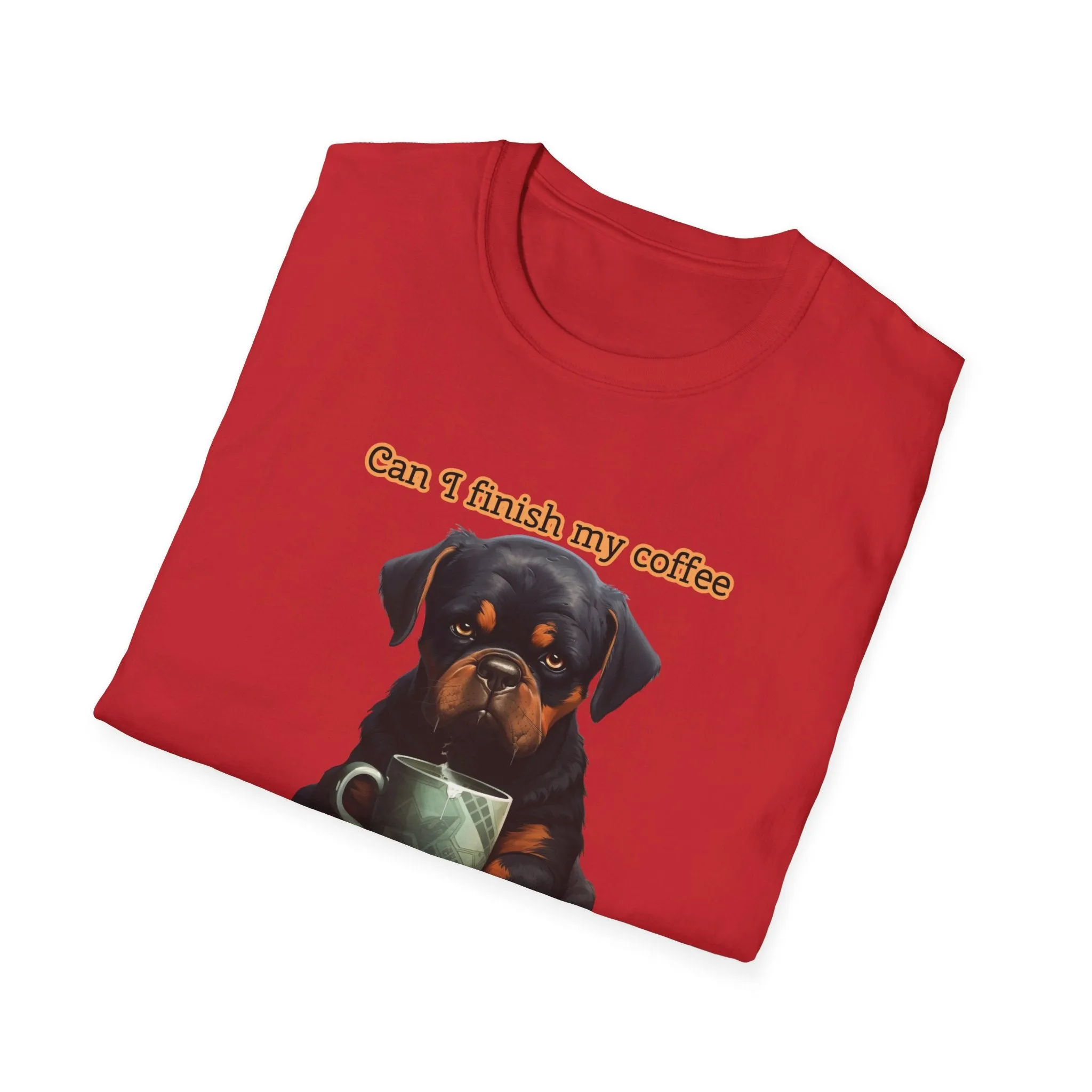 Grumpy Dog Unisex Softstyle T-Shirt