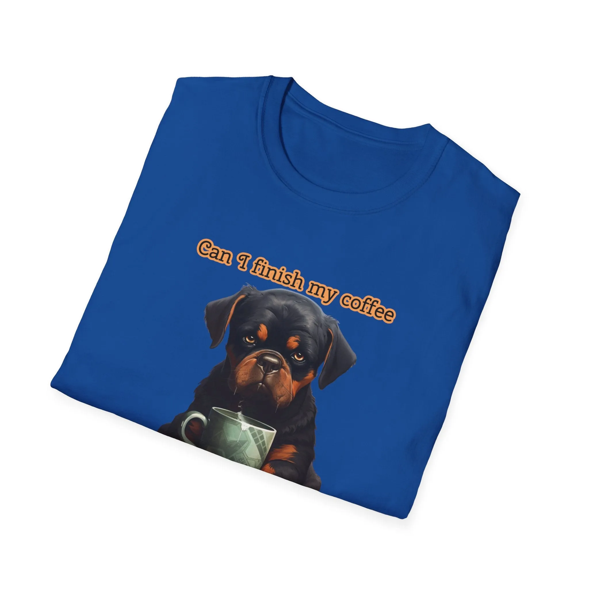 Grumpy Dog Unisex Softstyle T-Shirt