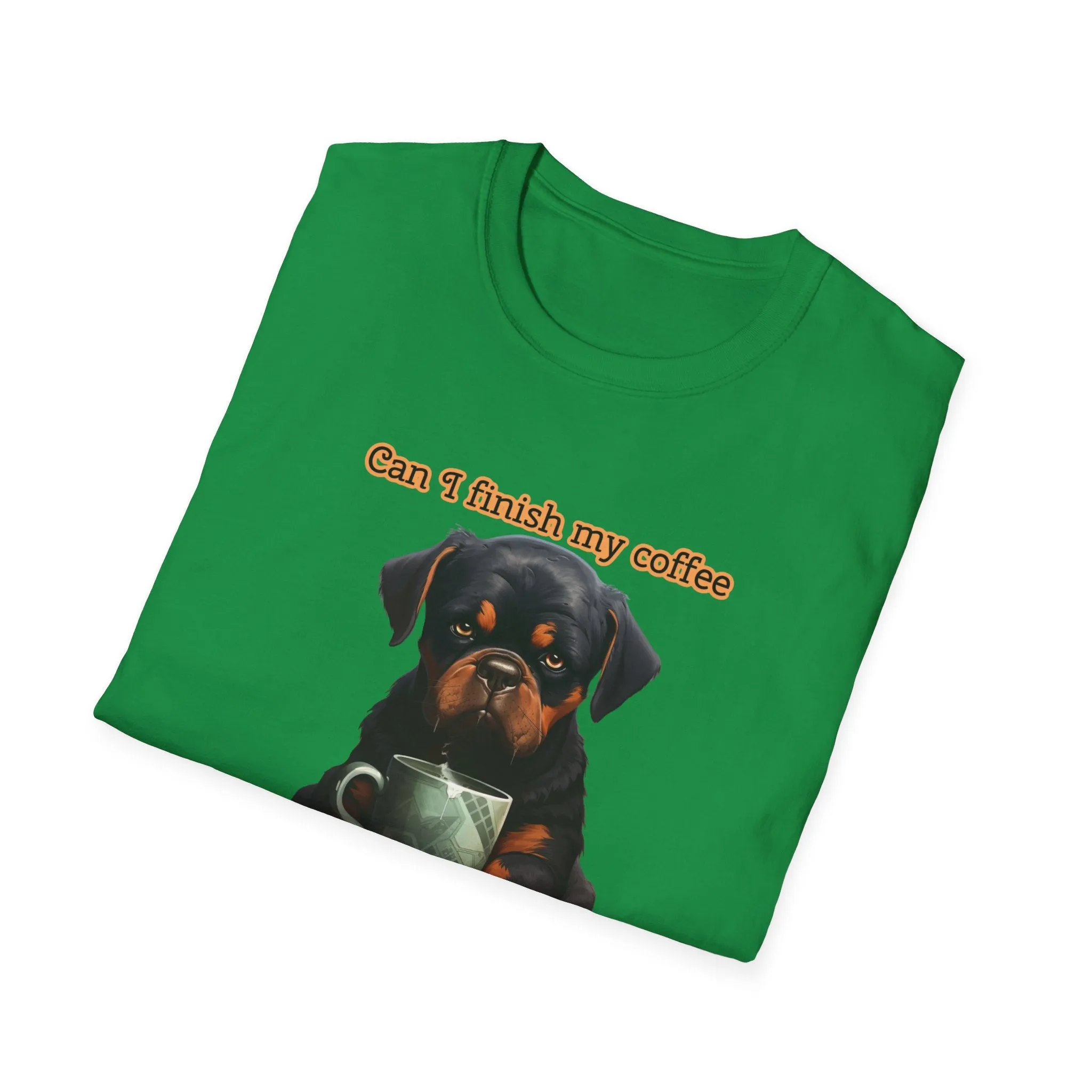 Grumpy Dog Unisex Softstyle T-Shirt