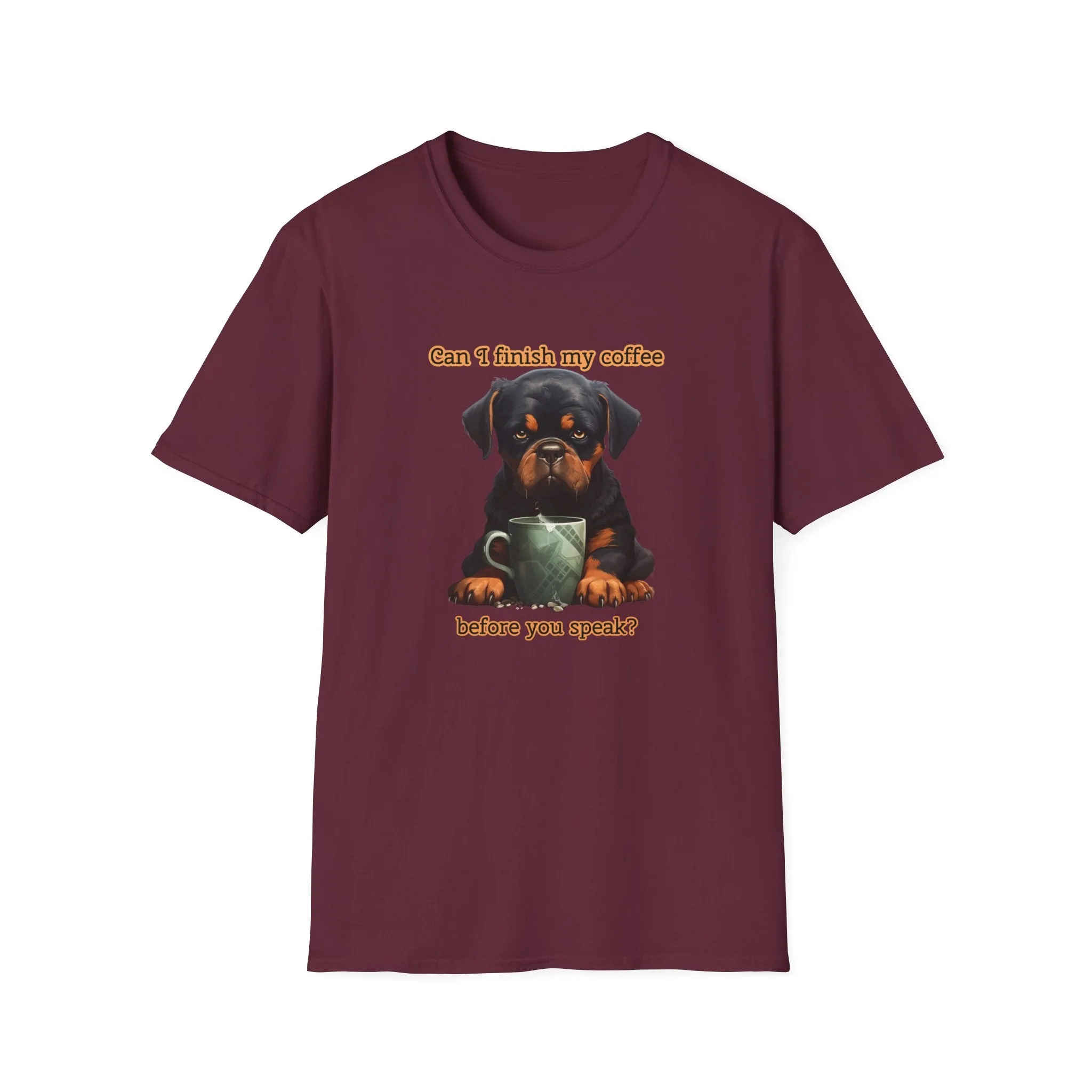 Grumpy Dog Unisex Softstyle T-Shirt