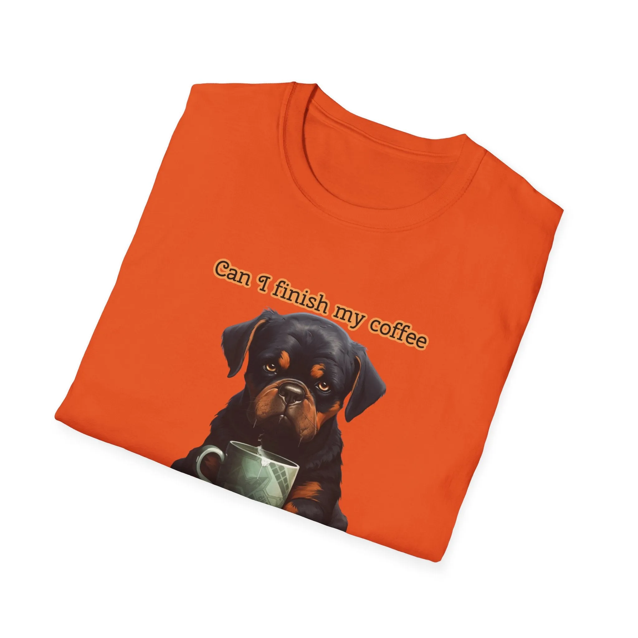 Grumpy Dog Unisex Softstyle T-Shirt