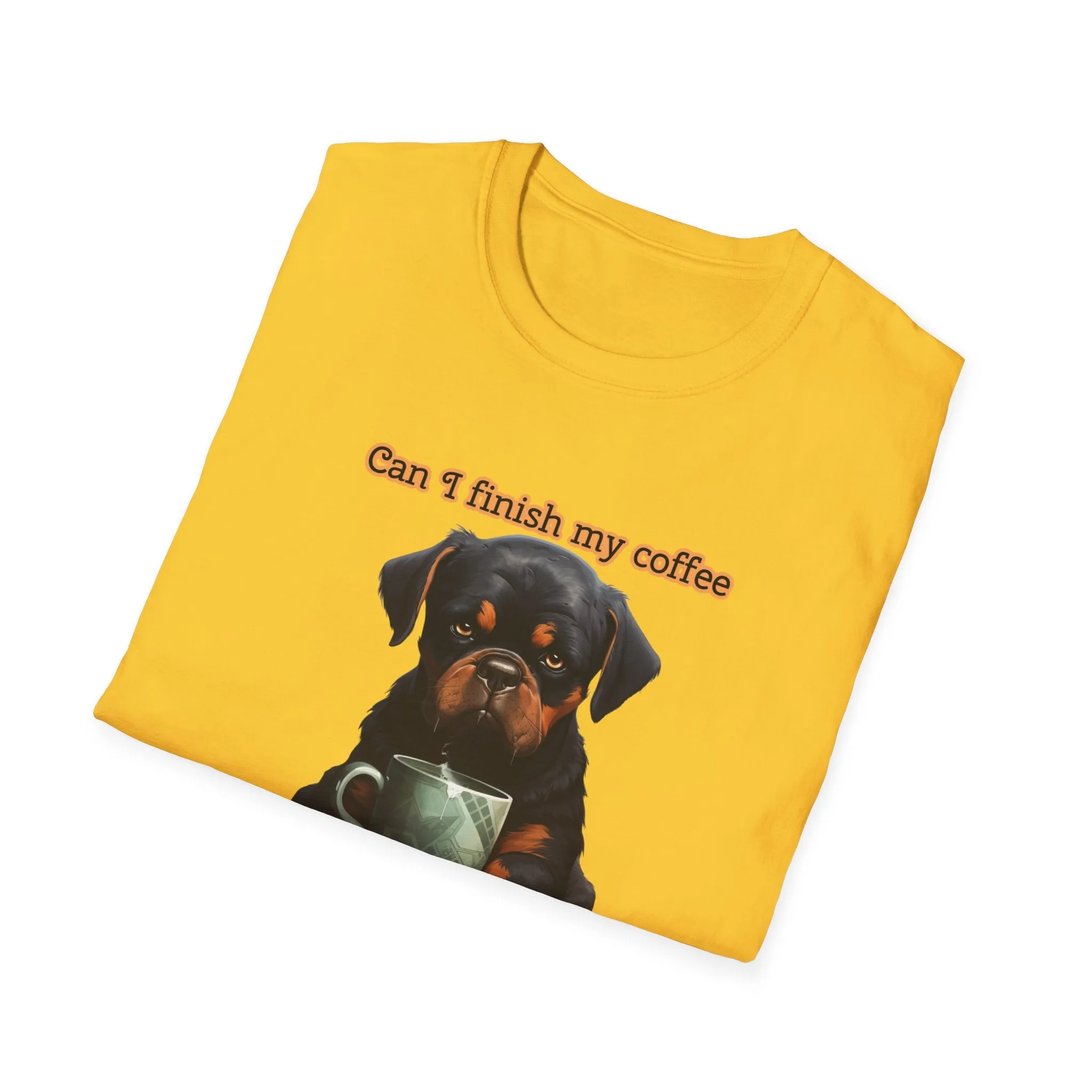 Grumpy Dog Unisex Softstyle T-Shirt