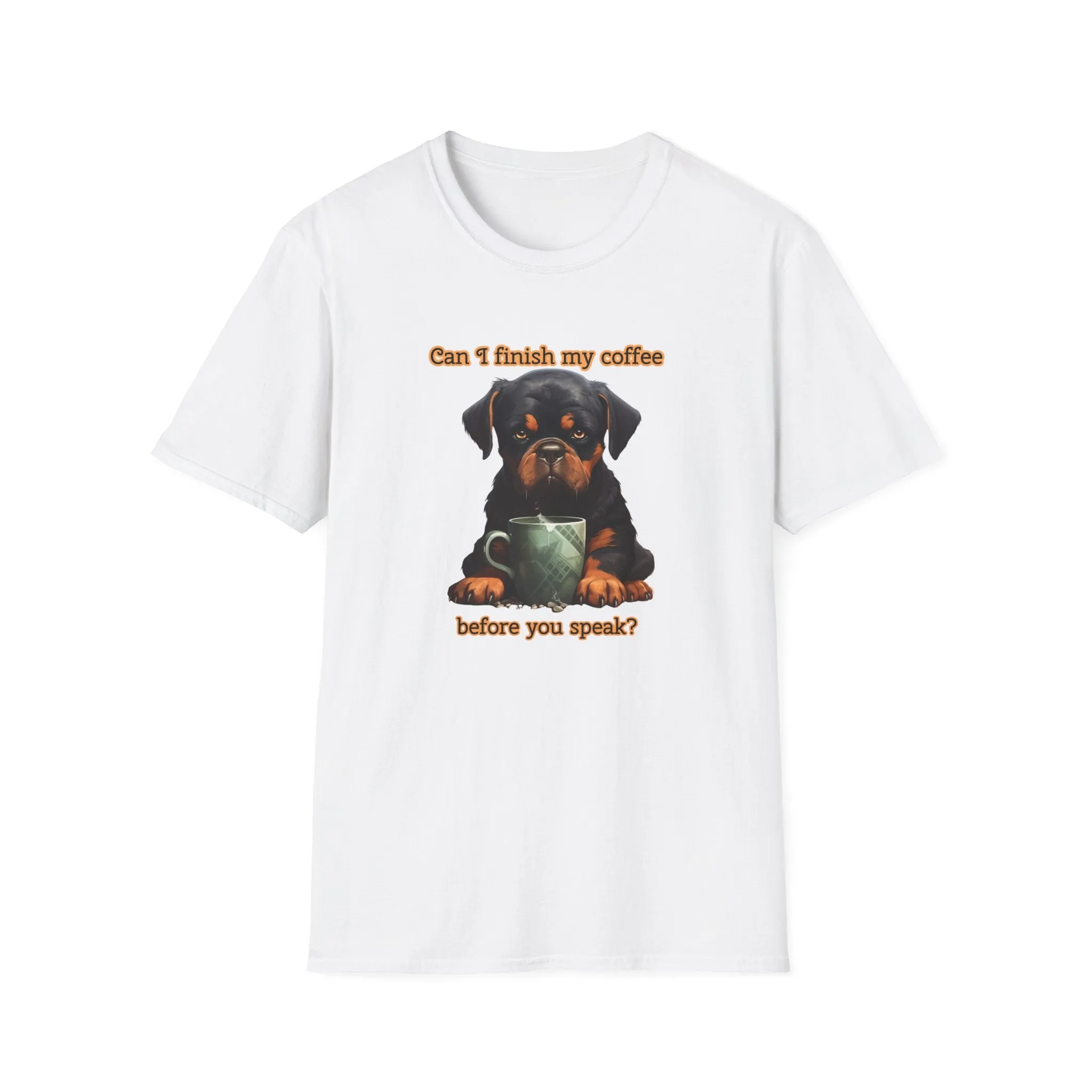 Grumpy Dog Unisex Softstyle T-Shirt