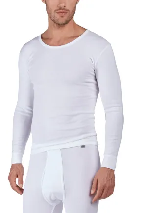 HUBER hautnah - Cotton Fine Rib - Long Sleeved Shirt