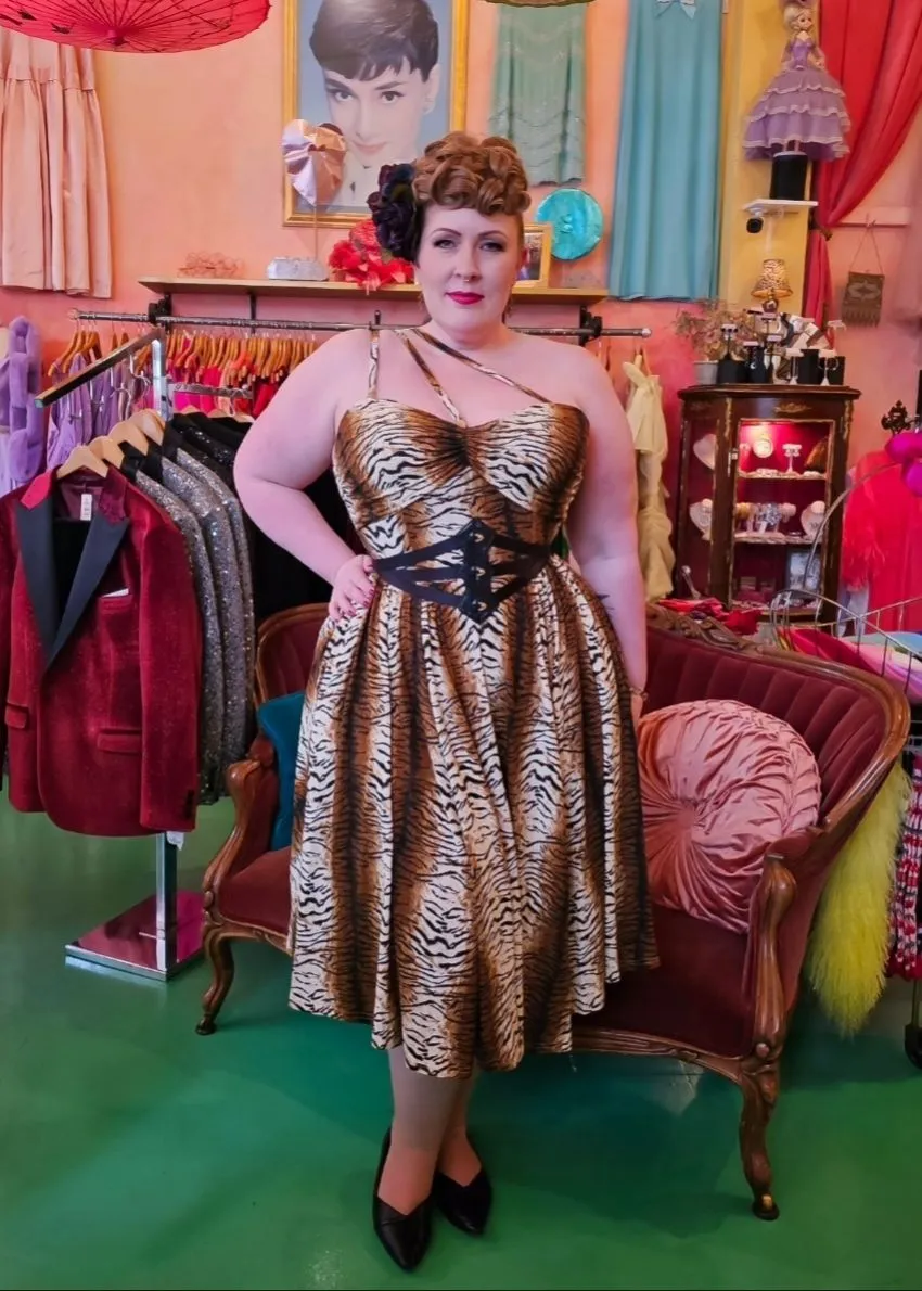 Jungle Jive Tiger Print Dress