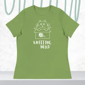 Knitting nerd shirt