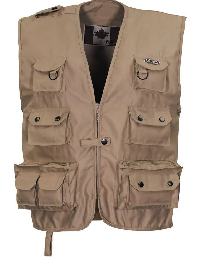 Outdoor reporter Vest