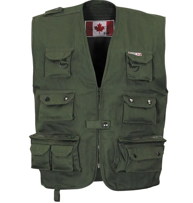 Outdoor reporter Vest