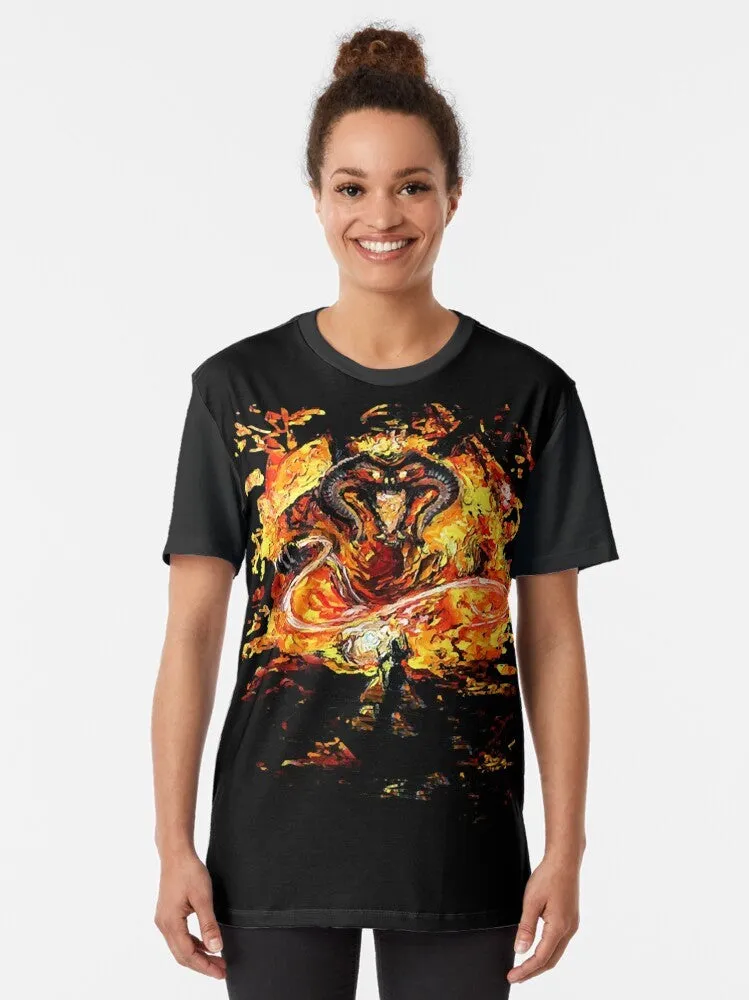 "Lord of the Rings" Graphic T-Shirt - Van Gogh Never Passed (Version 2)