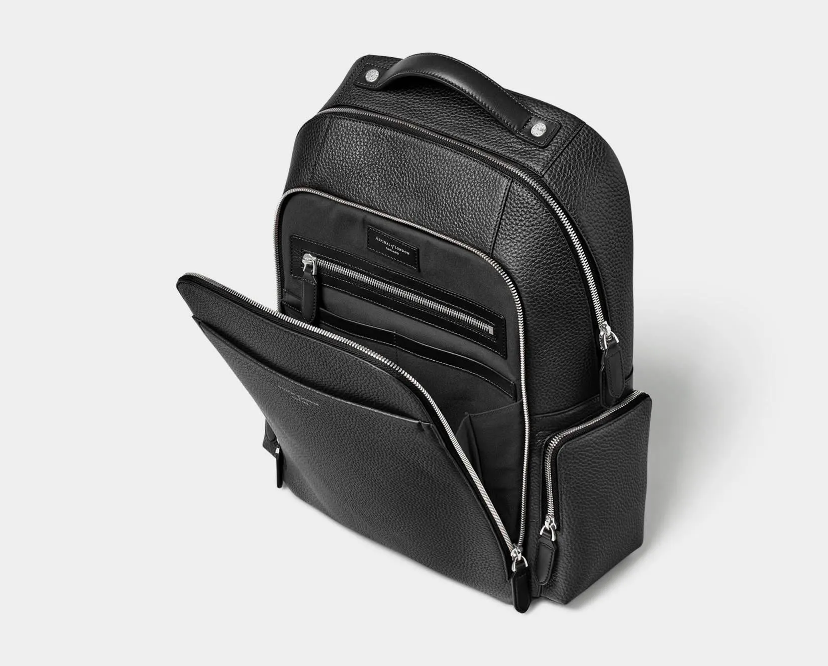 Reporter Zip Backpack - Black Pebble