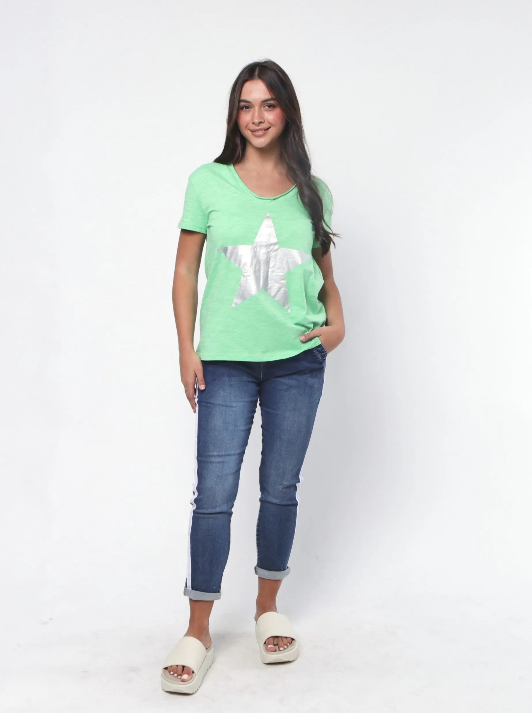 Star Tee - Green