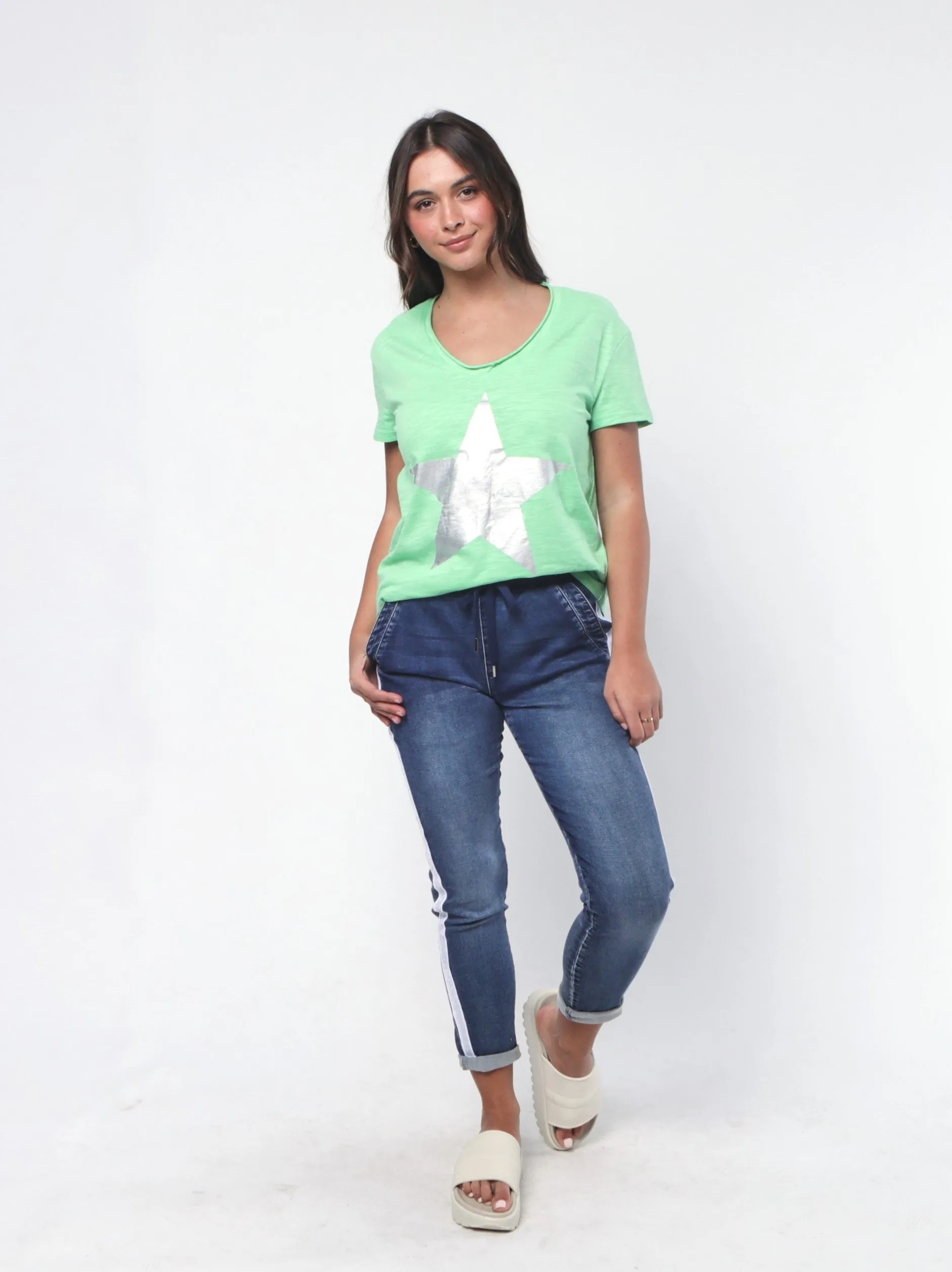 Star Tee - Green