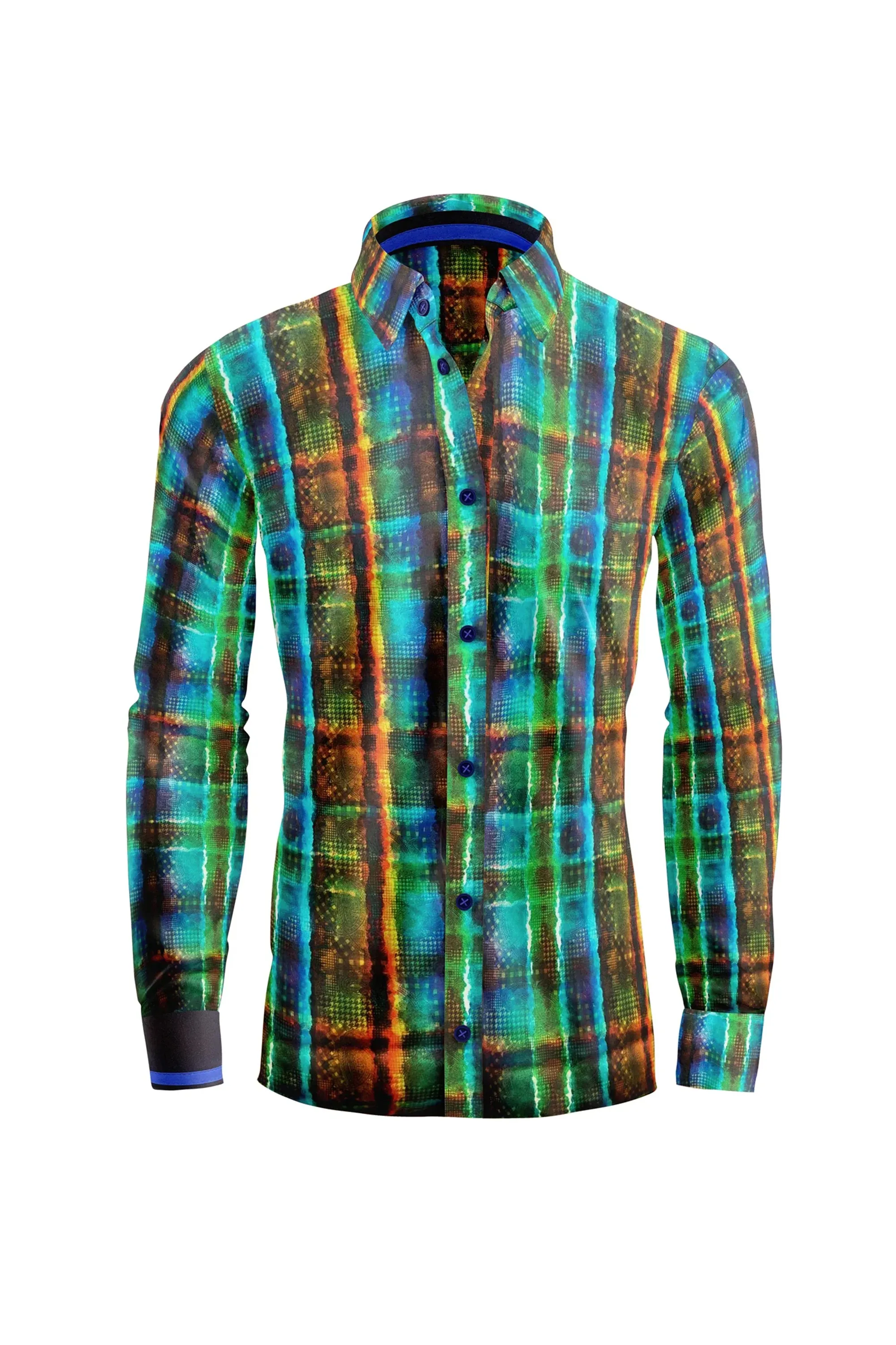 Vercini Abstract Artisan Cotton Shirt